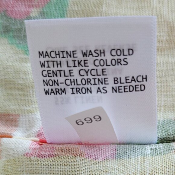 Rachel Roy Linen Rayon Kimono Cover-Up Tropical OS - Picture 11 of 14